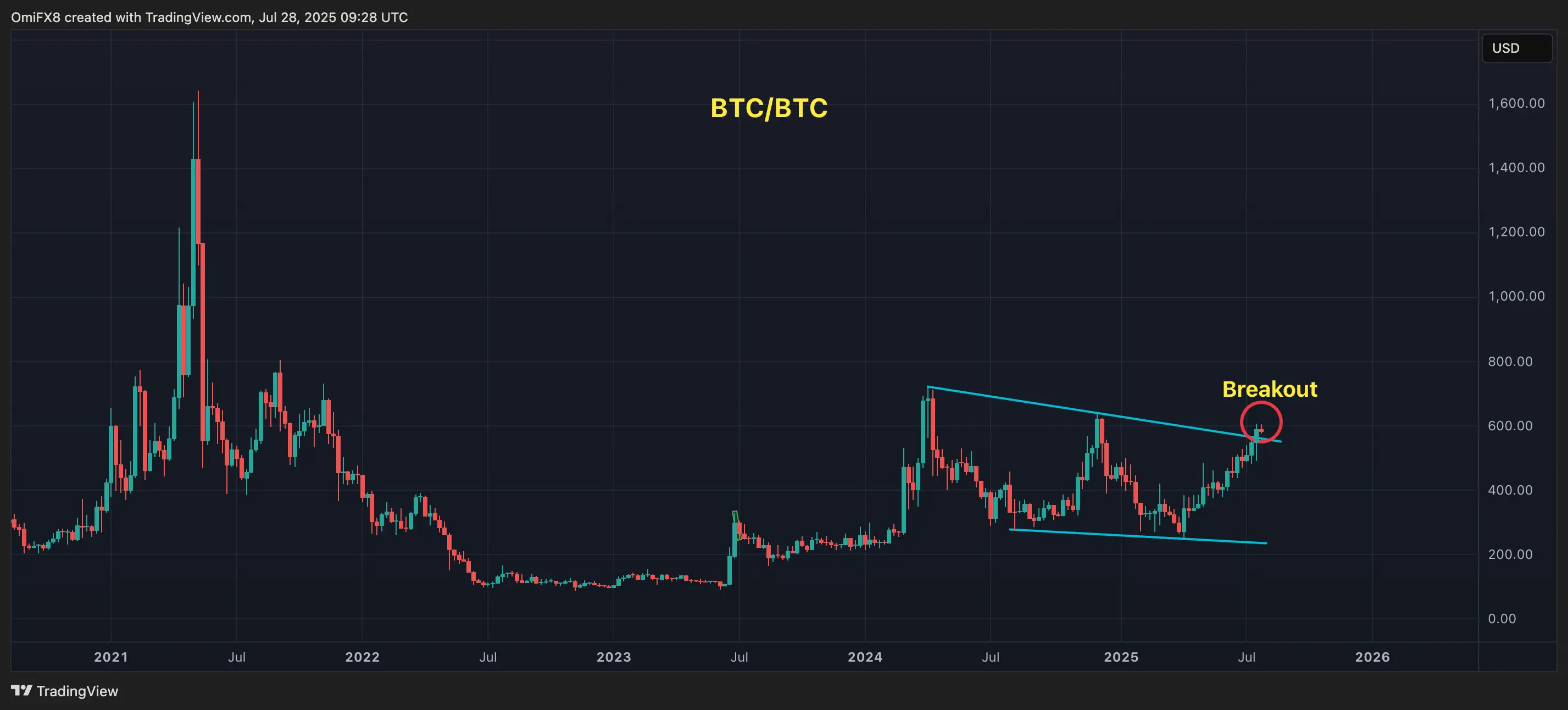 BCH&rsquo;s daily chart. \(TradingView\)