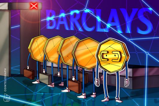 Barclays to ban crypto transactions on  credit cards from Friday