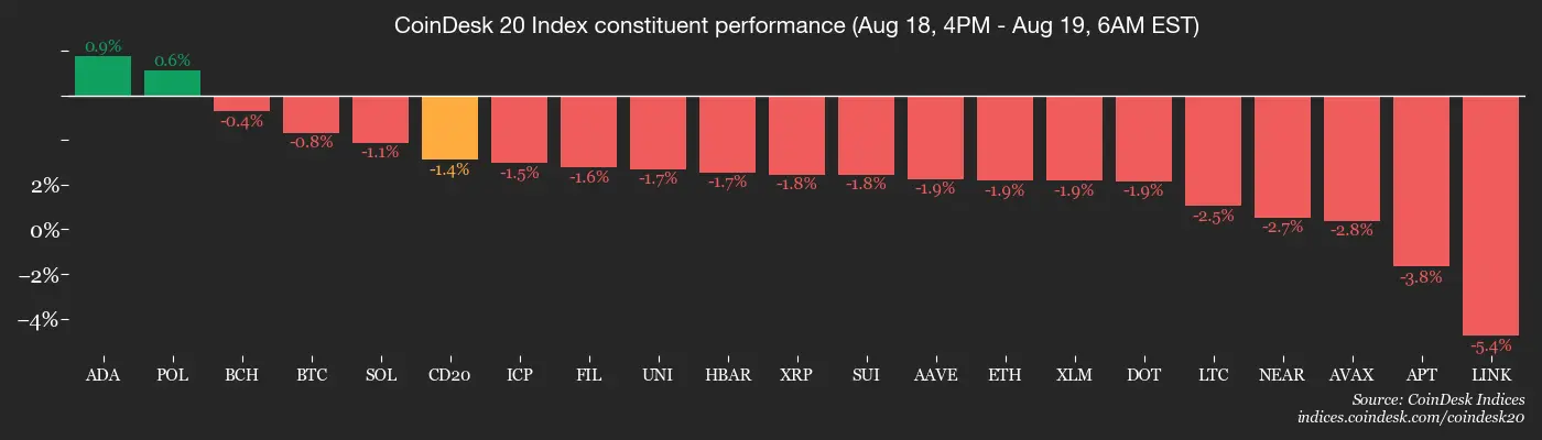 CD20, Aug. 19 2025 \(CoinDesk\)