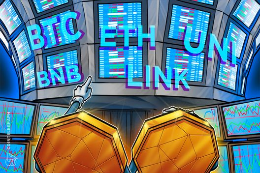 Bitcoin holds $118K while ETH, BNB, LINK, UNI aim to extend the altcoin rally