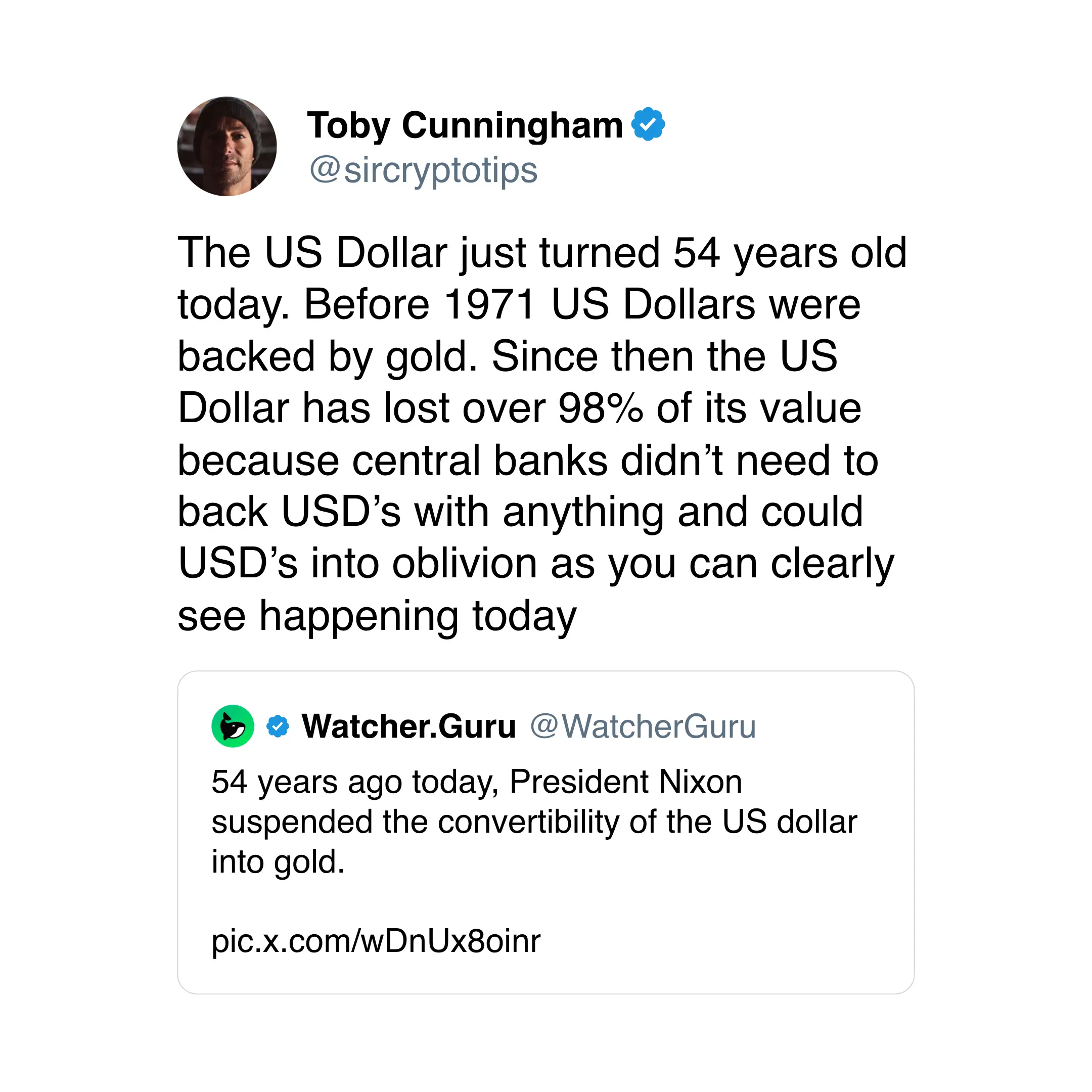 \(Toby Cunningham/X\)