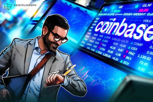 Coinbase stock approaches all-time high following 42% year-to-date gain