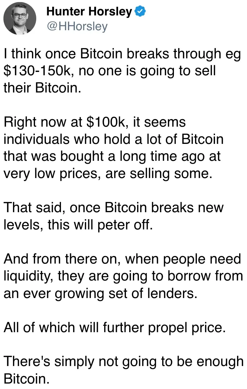 There&rsquo;s simply not going to be enough Bitcoin.