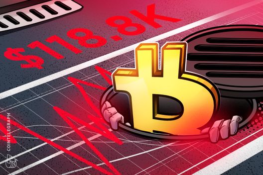 'Don't get trapped!' Bitcoin price analysis sees dip with $118.8K in focus