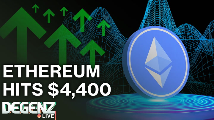 ETH at $4,400, ETH ETFS $1B DAILY INFLOWS, TOM LEE ACQUIRES 1.2M ETH