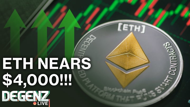 ETH NEARS $4K, TRUMP TARIFFS BEGIN, REKT HITS ANOTHER ATH