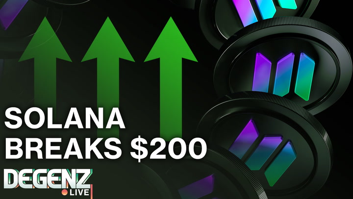 ETH NEARS ATH, SOL BREAKS $200, PUMP BACK TO ICO PRICE