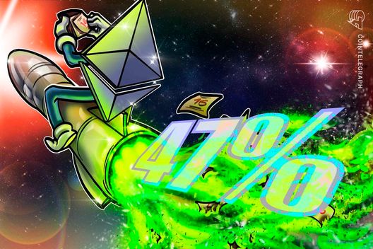Ether rockets 47% in a month as hedge fund says ‘rapid reversal’ unlikely