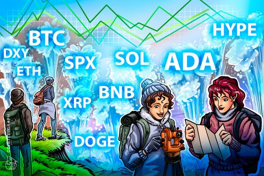 Price predictions 6/9: SPX, DXY, BTC, ETH, XRP, BNB, SOL, DOGE, ADA, HYPE