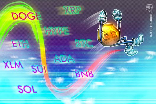 Price predictions 8/6: BTC, ETH, XRP, BNB, SOL, DOGE, ADA, HYPE, XLM, SUI