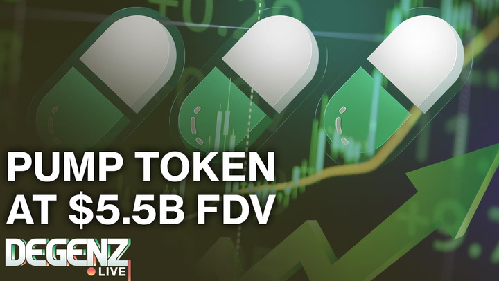 PUMP TOKEN DEBUTS AT $5.5B FDV, PENGU LEADS ALL MOVERS, ETH OUTPREFORMS