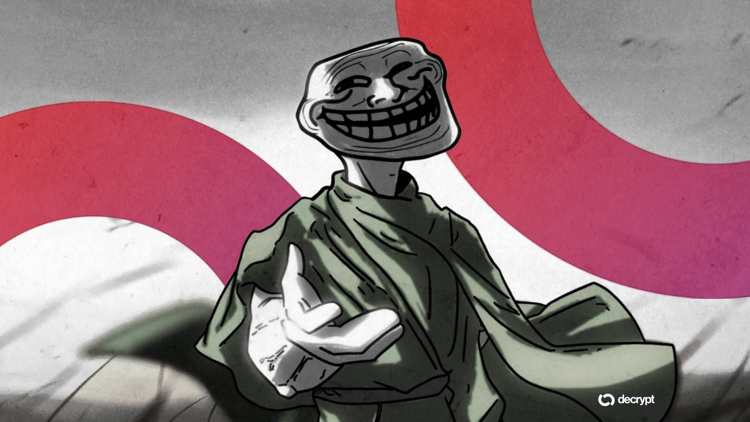 Trollface Creator Says Crypto ‘Diminishes’ Art, Rules Out Legal Action on $200M Meme Coin