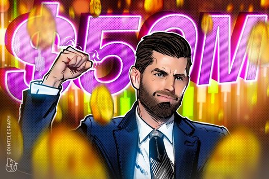 Trump Jr.-tied firm raises $50M for crypto, mining as Bitcoin peaks